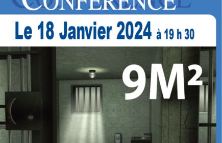 Conférence. 9 m2. Les conditions de détention en Belgique